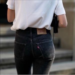Levi high waisted jeans